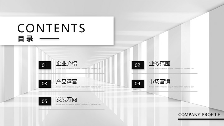 高端商务策划PPT模板 - 公司产品宣传推广PowerPoint