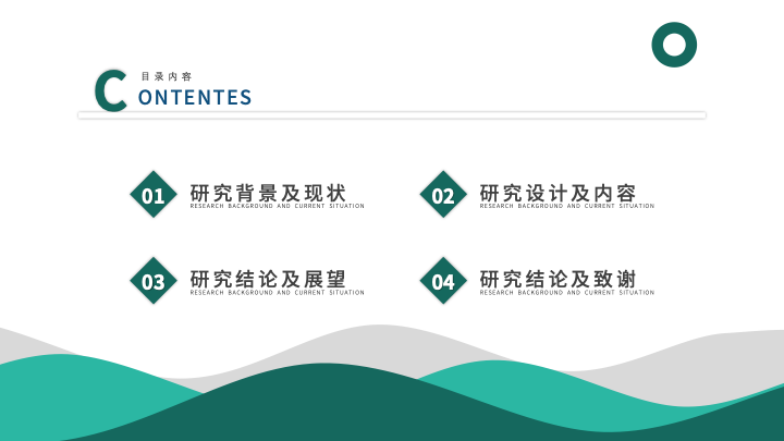 现代简约建筑风毕业答辩PPT模板