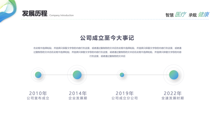 清新简约商务风公司介绍产品宣传PPT模板