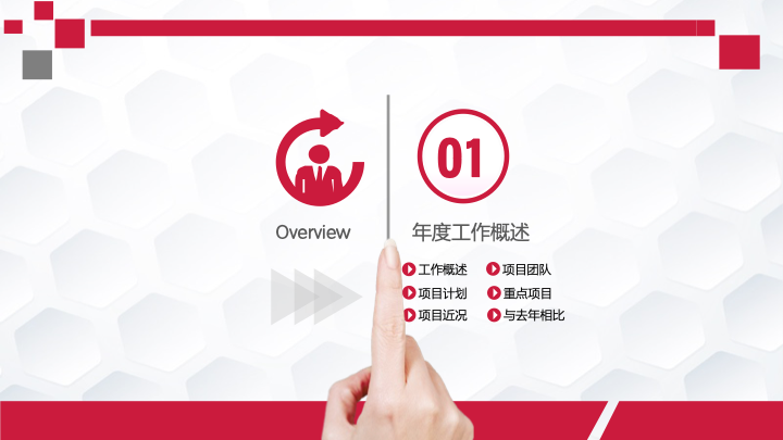 红粉渐变商务汇报PPT模板 - 创意年终总结PowerPoint 红粉渐变商务汇报PPT模板 - 创意年终总结PowerPoint